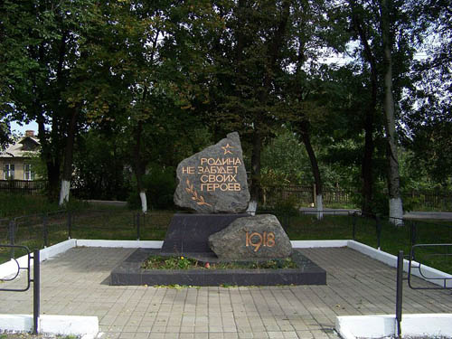 Mass Grave Bolshevik Soldiers