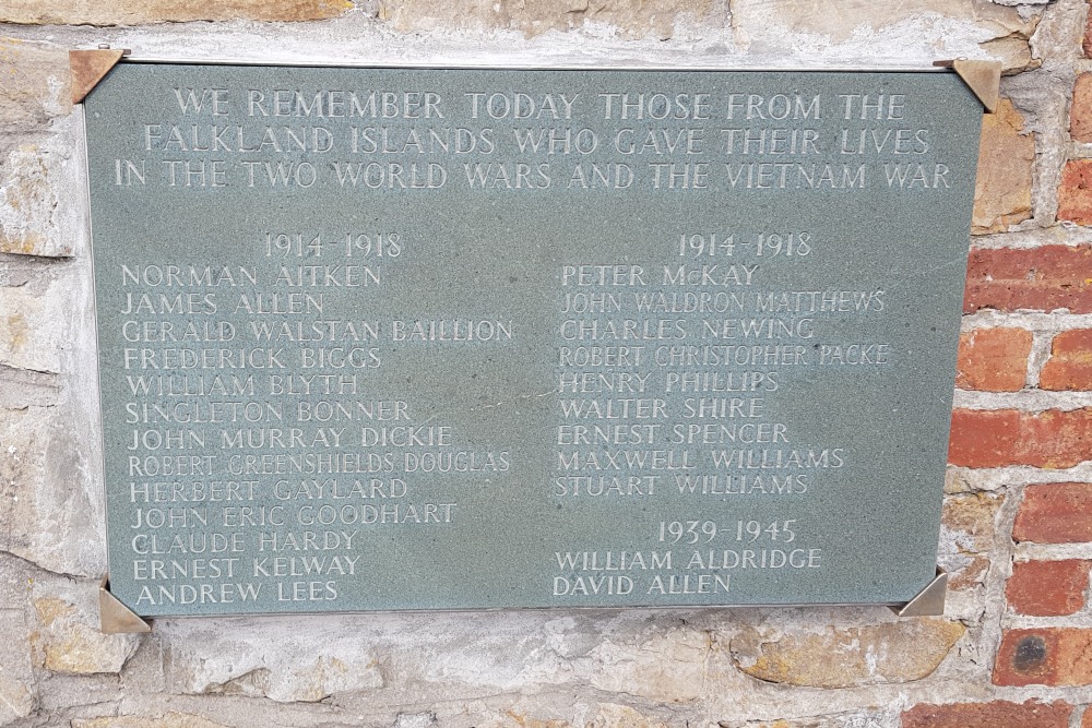 Falkland Islanders Memorials