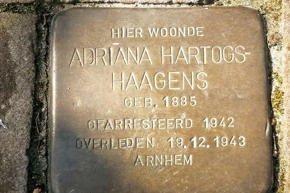 Stolperstein Louis Bouwmeesterplein 9 #1