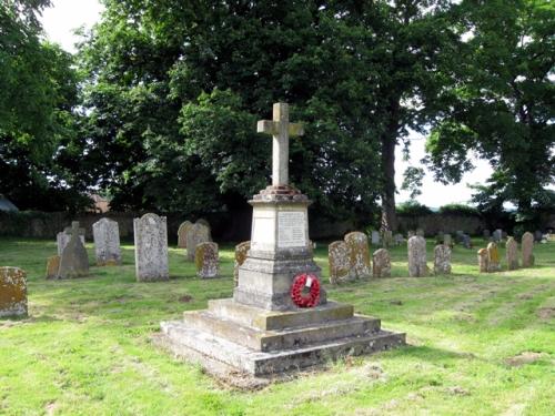 Oorlogsmonument Brafield-on-the-Green #1