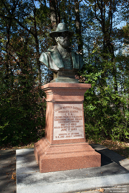 Bust of Brigadier General Isham Warren Garrott (Confederates)