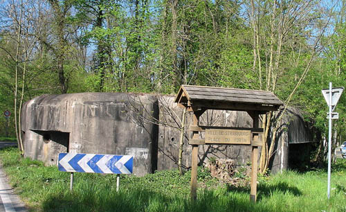 Maginotlinie - STG Kazemat 3 - Unterjaegerhof - Route du Waldhof