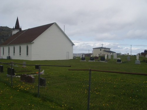 Oorlogsgraven van het Gemenebest Cupids United Church Cemetery