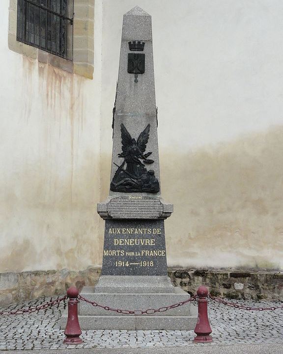 War Memorial Deneuvre