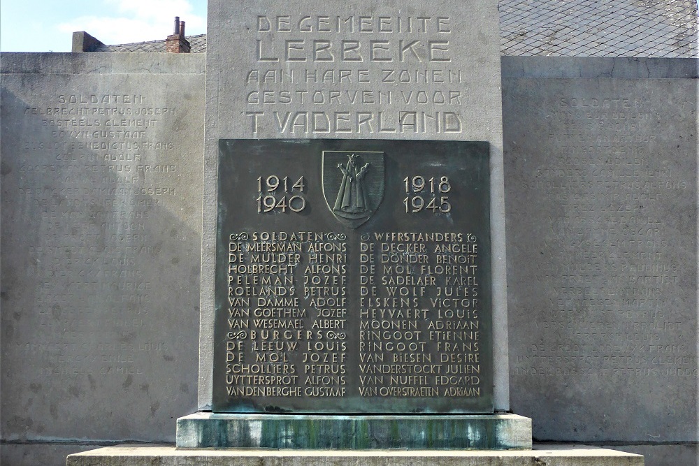 Oorlogsmonument Lebbeke #4