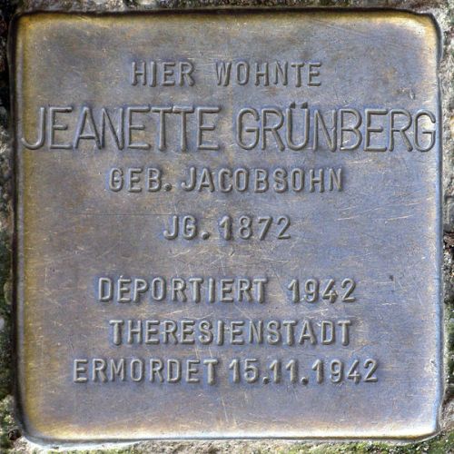 Stolpersteine Fehrbelliner Strae 22 #1