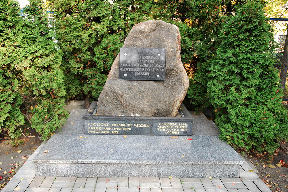 Memorial SS-Resettlement Camp Lodz (UWZ Lager Lodz) #1