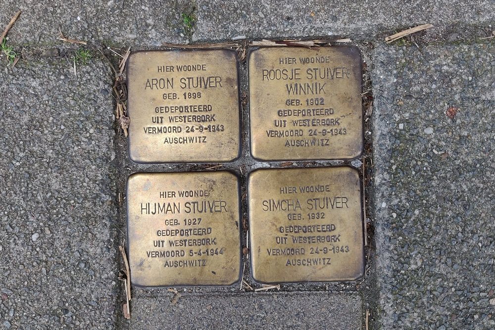 Stumbling Stones Ruyschstraat 118
