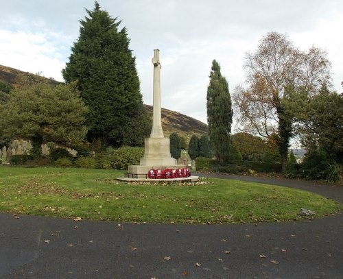 Oorlogsmonument Danygraig Cemetery