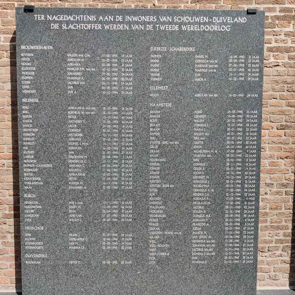 Gedenkteken Slachtoffers Schouwen-Duiveland #4