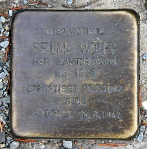 Stumbling Stone Schwäbische Straße 29 #1