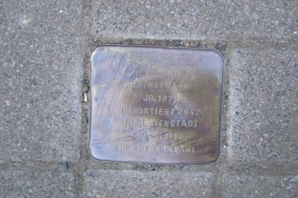 Stolperstein Theresienstraße 59 #1