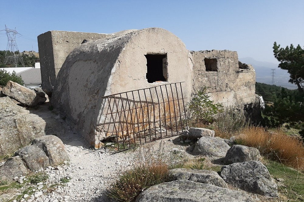 Bunker Spaanse Burgeroorlog Alto del Len #2
