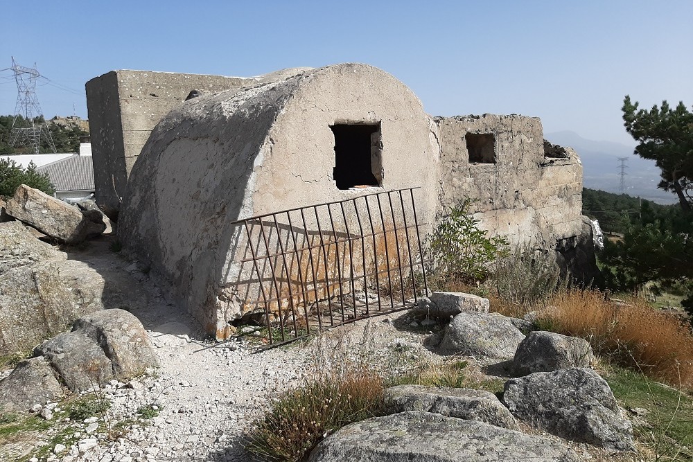 Bunker Spaanse Burgeroorlog Alto del León #2