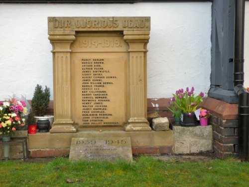 Oorlogsmonument St. Mary Church #1