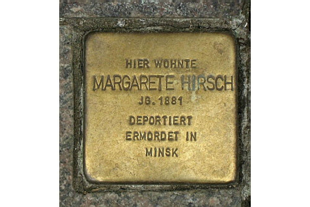 Stumbling Stone Große Straße 69
