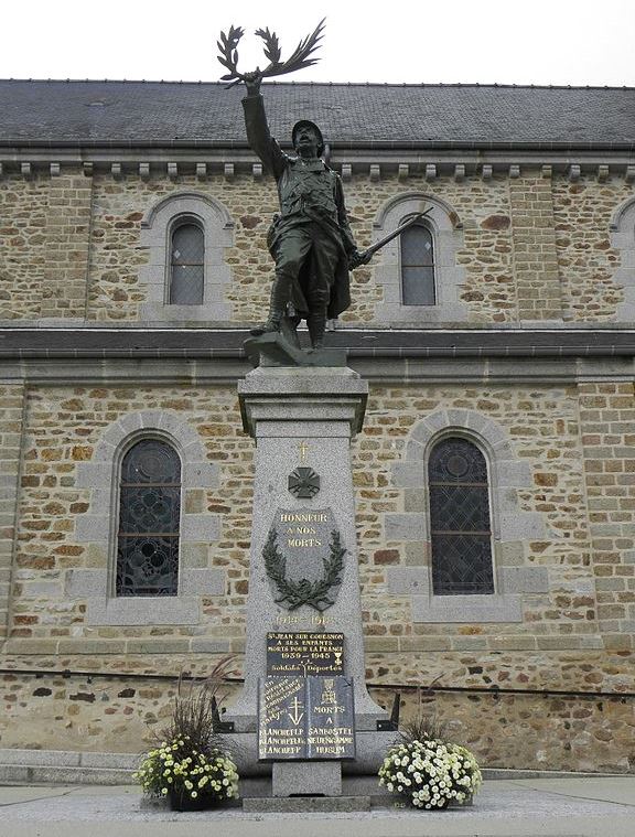 Oorlogsmonument Saint-Jean-sur-Couesnon
