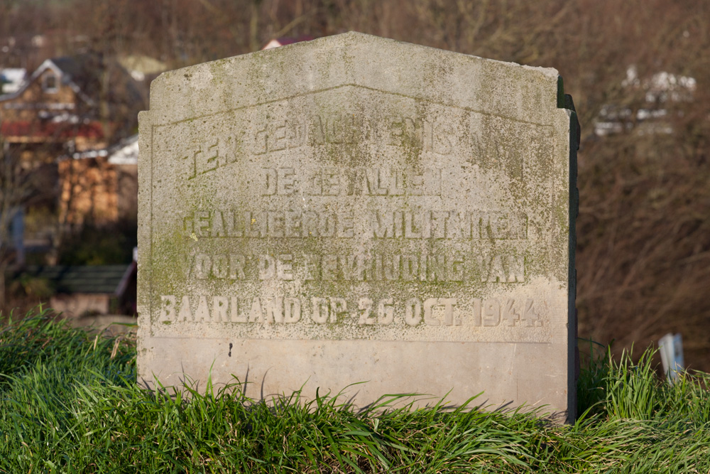 Monument gevallen bevrijders Baarland