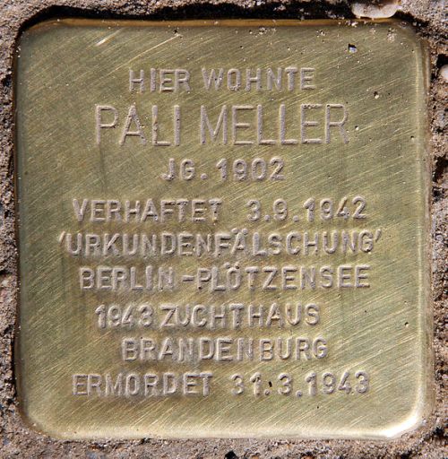 Stolperstein Knobelsdorffstrae 110