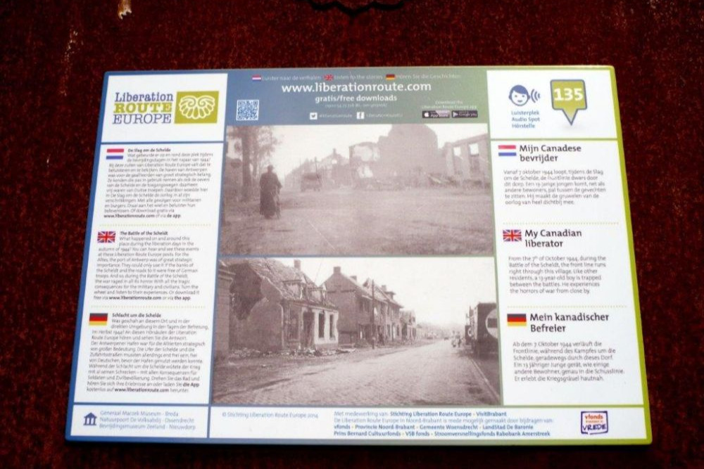Liberation Route Marker 135: The Devastated Corner #3