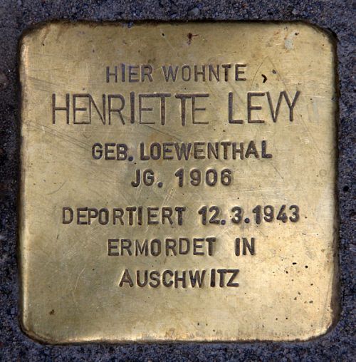 Stolpersteine Christburger Strae 4 #3