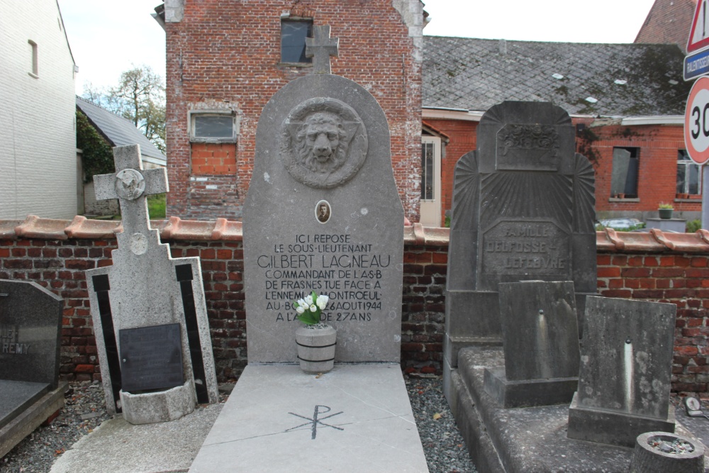 Belgische Oorlogsgraven Dergneau #2