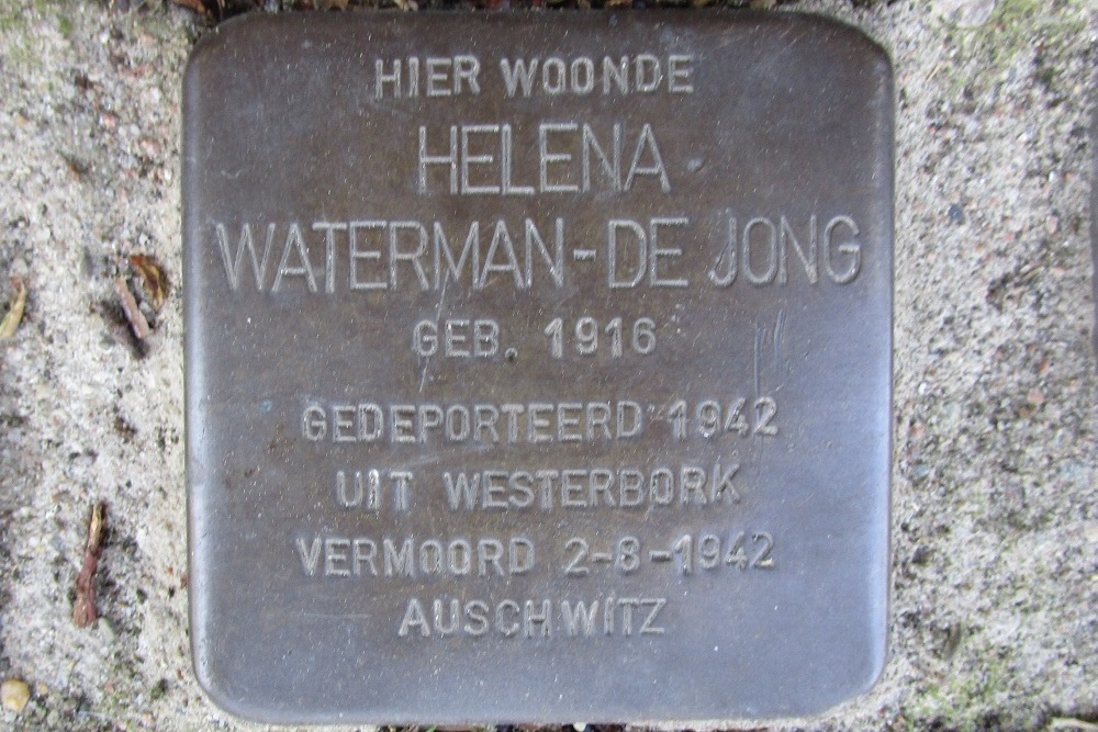 Stolpersteine Nieuwe Prinsengracht 54 #3