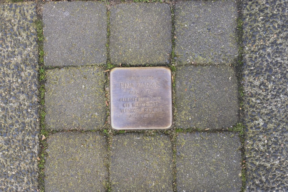 Stumbling Stone Gijsbrecht van Amstelstraat 180 #1