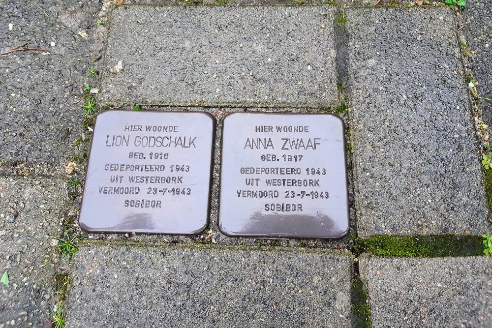 Stolpersteine Raumurstraat 22 #1