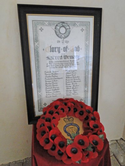 War Memorial St. Michael Church #2