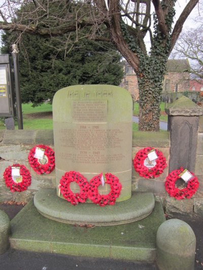 War Memorial Repton