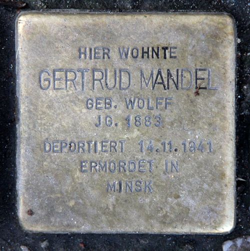 Stumbling Stones Karl-Marx-Straße 56 #2