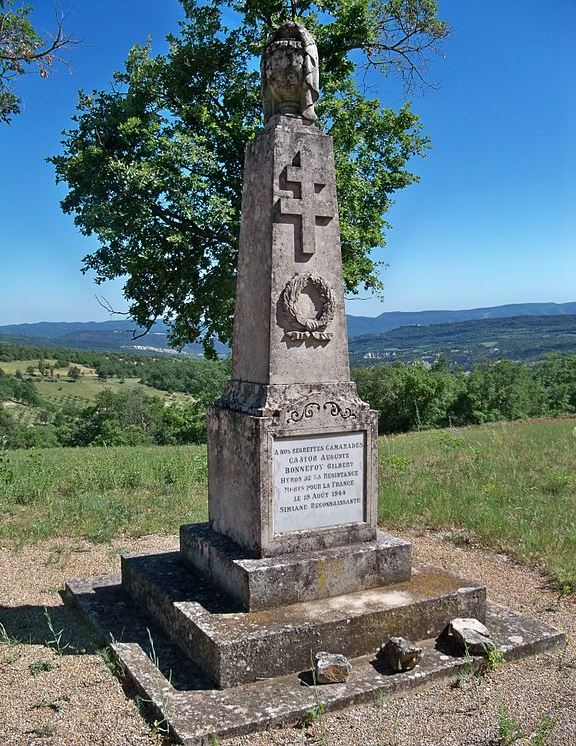 Monument Auguste Castor en Gilbert Bonnefoy #1