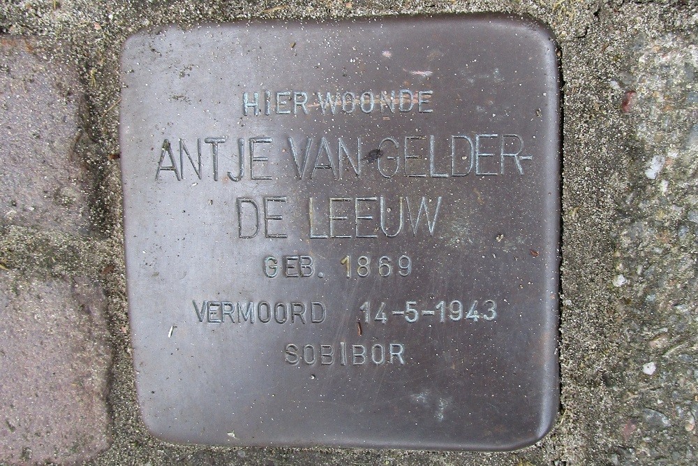 Stolpersteine Eikstraat 26 #2