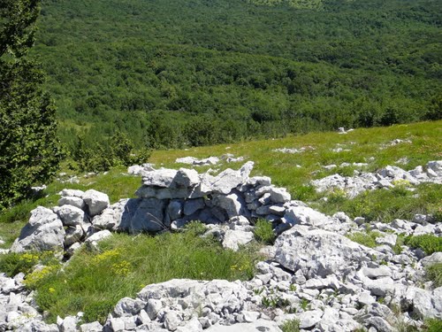 Rupnik Line - Artillery Position Kamenjak #4