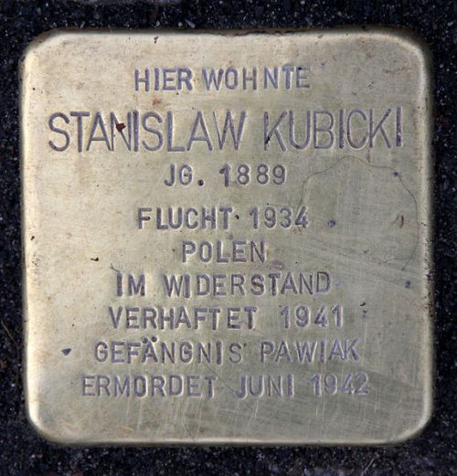 Stolperstein Onkel-Brsig-Strae 46 #1