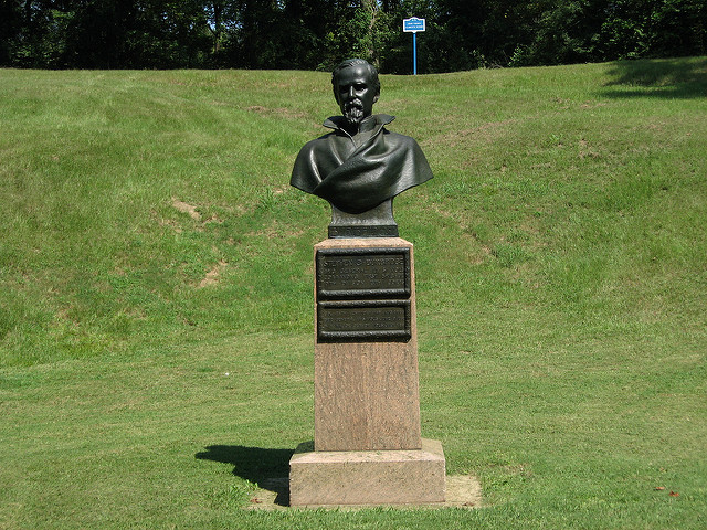 Bust of Stephen Gano 