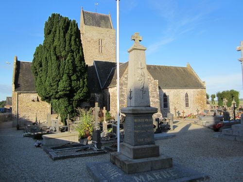 Oorlogsmonument Heugueville-sur-Sienne #1