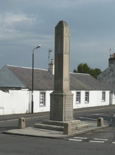 Oorlogsmonument Crosshill #2