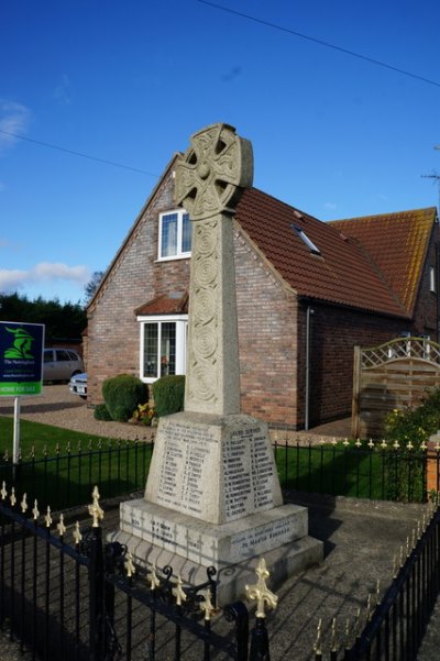 War Memorial North Somercotes