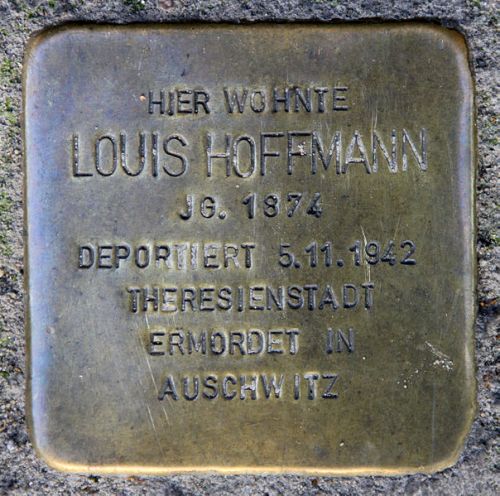 Stolpersteine Senefelderstrae 4 #3