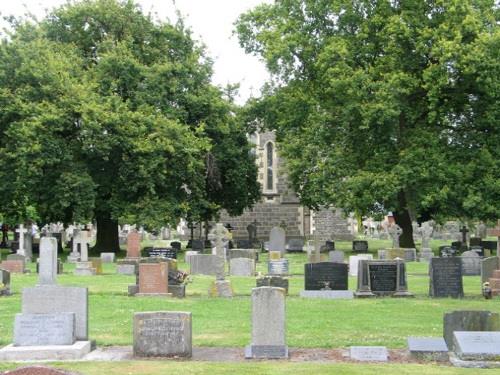 Oorlogsgraven van het Gemenebest Upper Riccarton Anglican Church Cemetery #1