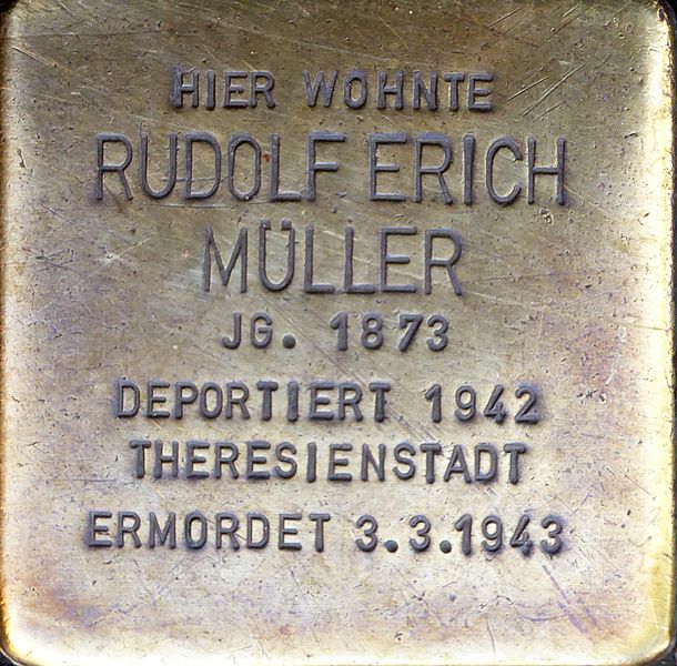 Stolperstein Mirabellplatz 6 #1