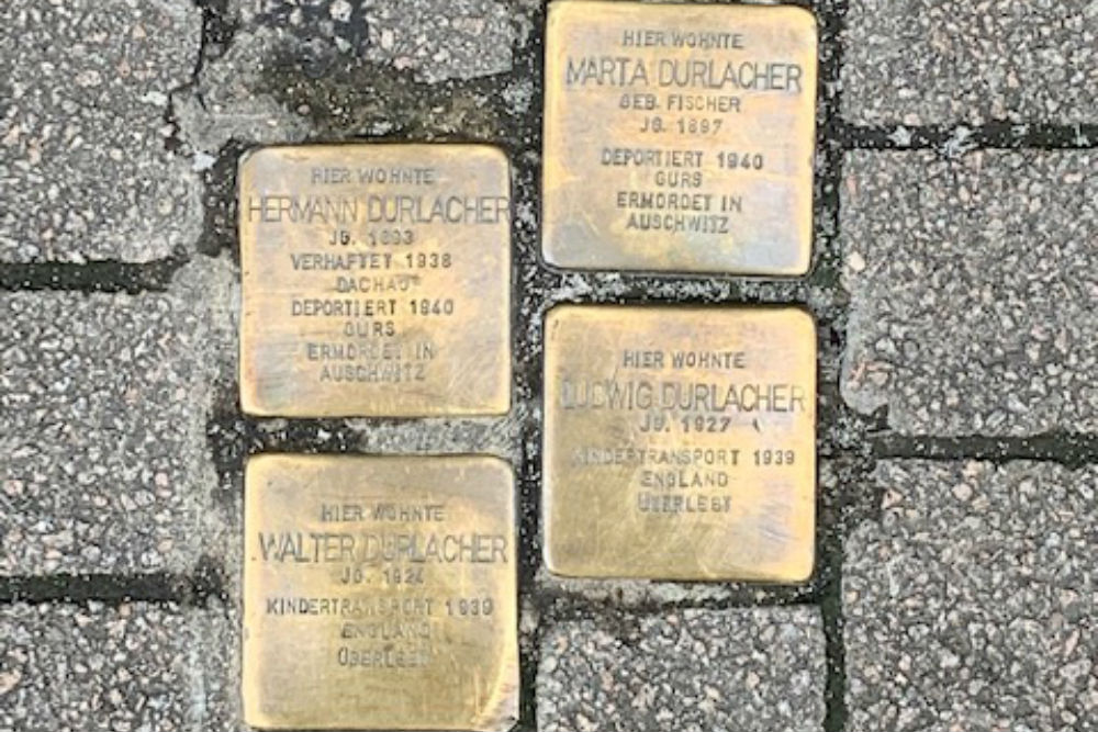 Stolpersteine Hauptstrae 121