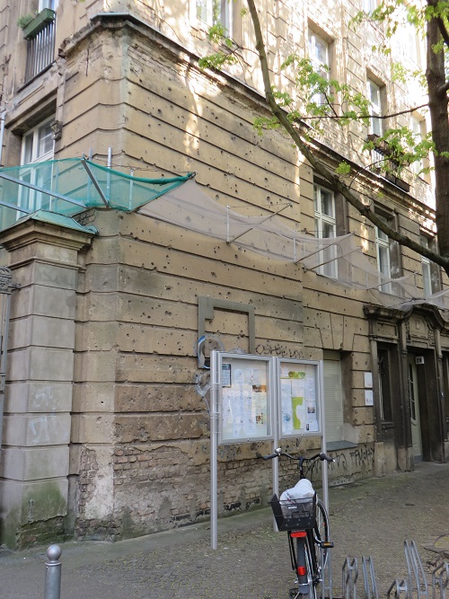Bullet Impacts Große Hamburger Straße 28 #2