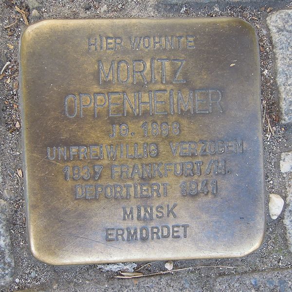 Stolpersteine Rodensteinstrae 106