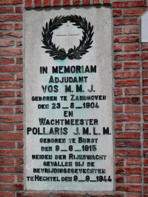 Commemorative Plate Fallen Police Officers Hechtel #2