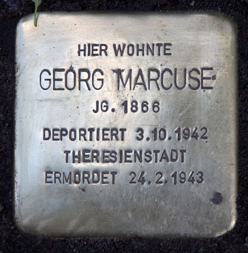 Stolpersteine Mommsenstrae 70 #1