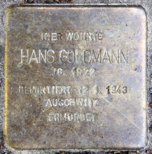Stumbling Stones Schellendorffstraße 31 #4