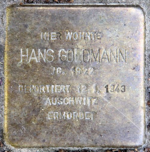 Stolpersteine Schellendorffstrae 31 #4